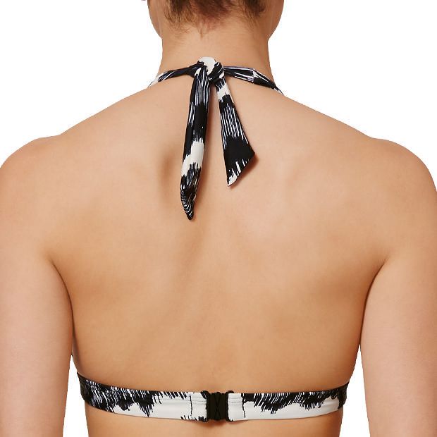 Chevron Halter Bikini Top Target Australia