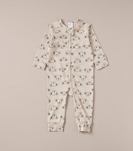 Baby Organic Cotton Footless Coverall