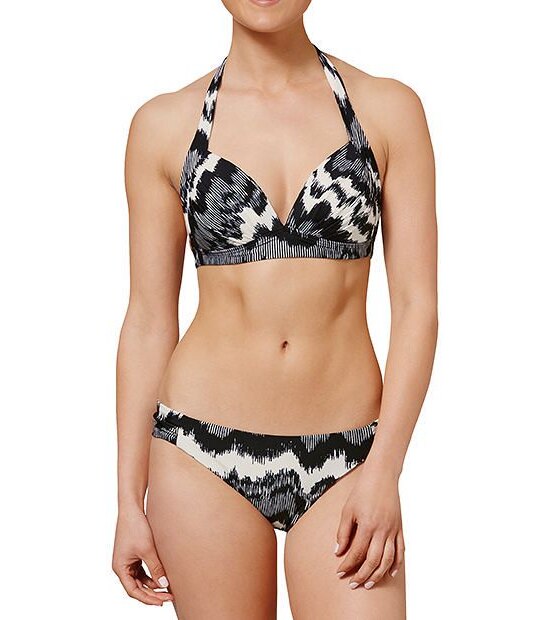 Chevron Halter Bikini Top