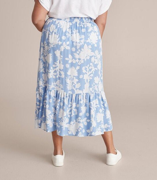 Curve Tiered Skirt