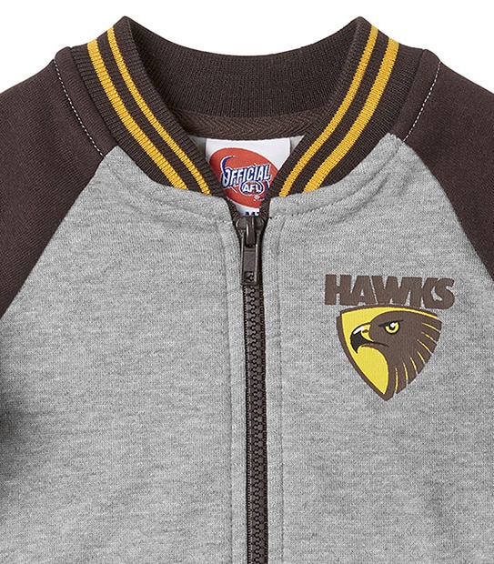 AFL Hawthorn Hawks Baby Letterman Jacket