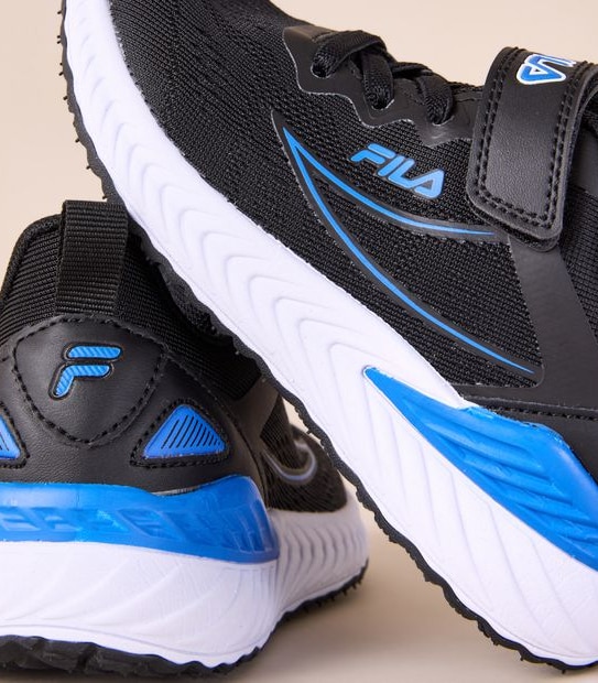 Fila Kids Junior Lazio Runners - Black/Blue