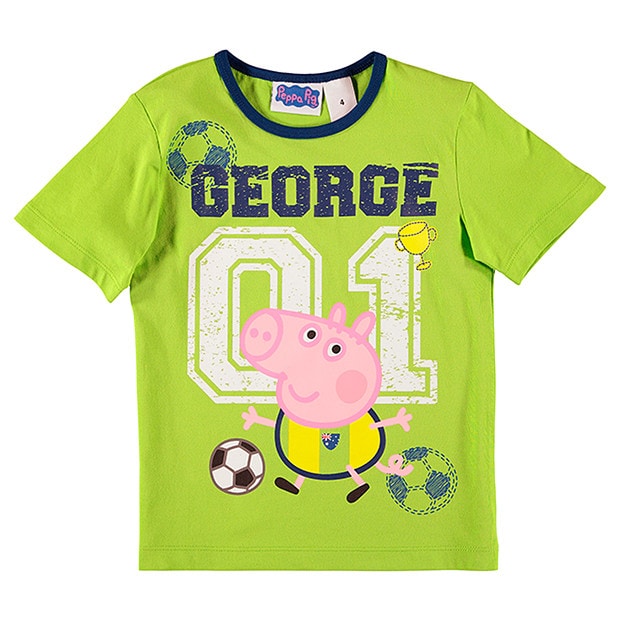 Boys' George Pig Short Sleeve T-Shirt 