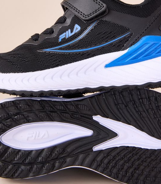 Fila Kids Junior Lazio Runners - Black/Blue