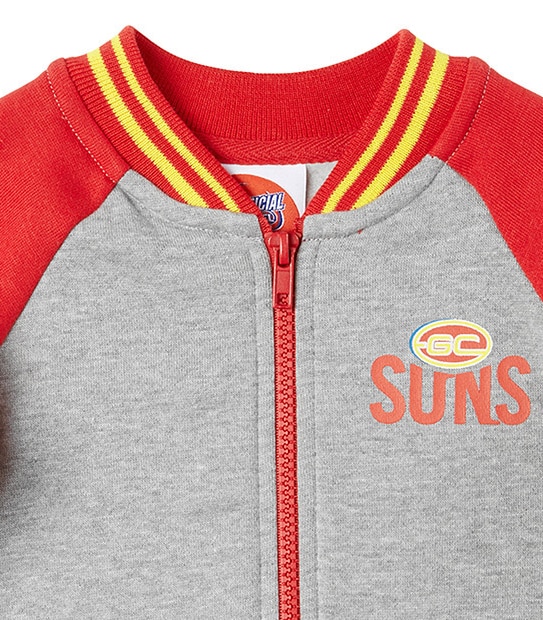 AFL Gold Coast Suns Baby Letterman Jacket