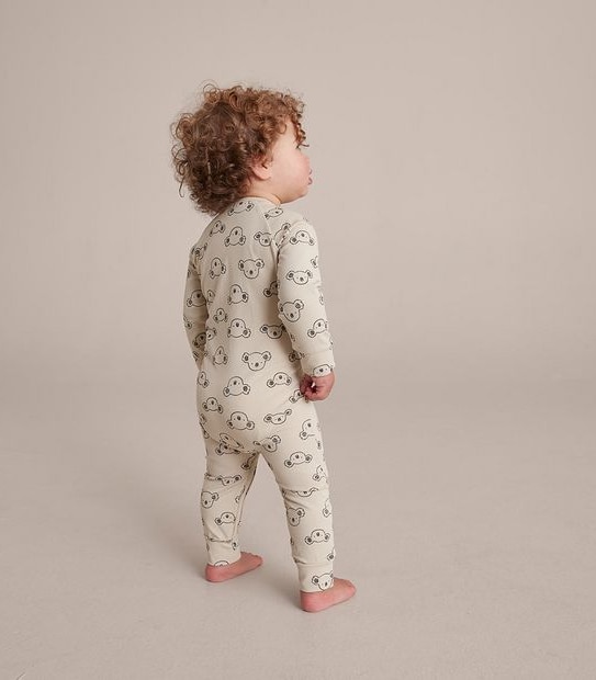 Baby Organic Cotton Footless Coverall