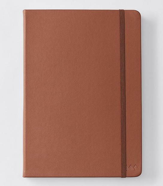 Paper Crane B5 PU Journal - Tan