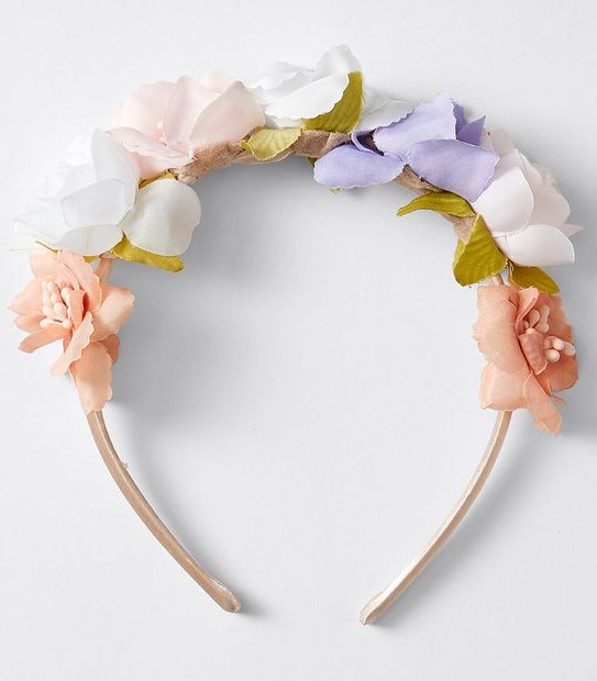 Kids Floral Crown Headband