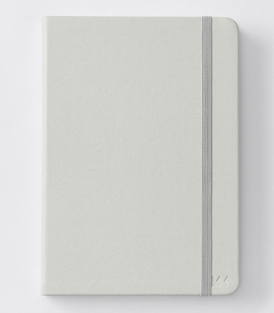 Paper Crane A5 Journal - Light Grey