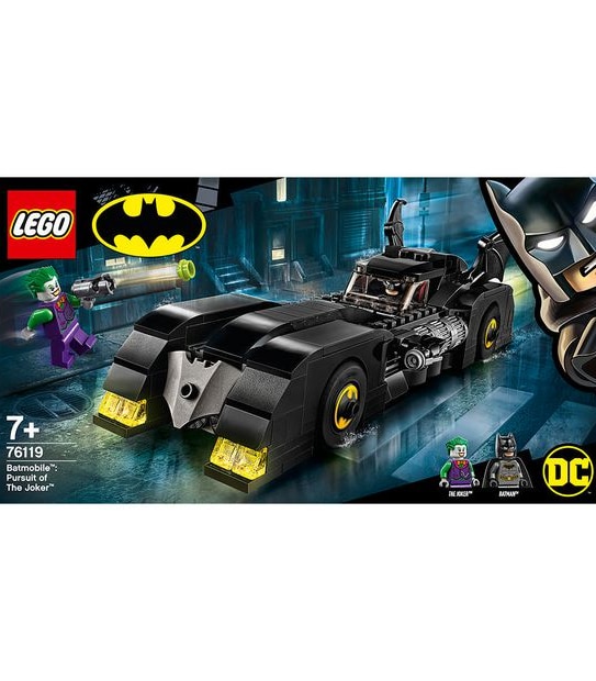 LEGO DC Comics Batmobile: Pursuit of The Joker 76119 Superhero Building Set