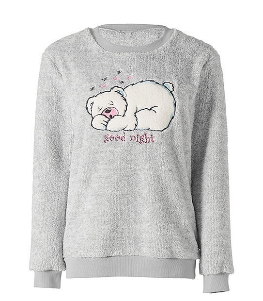 Polar Bear Snuggle Fleece Top