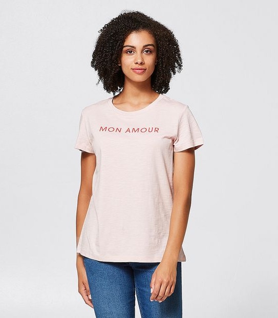 Mon Amour Fitted T-Shirt