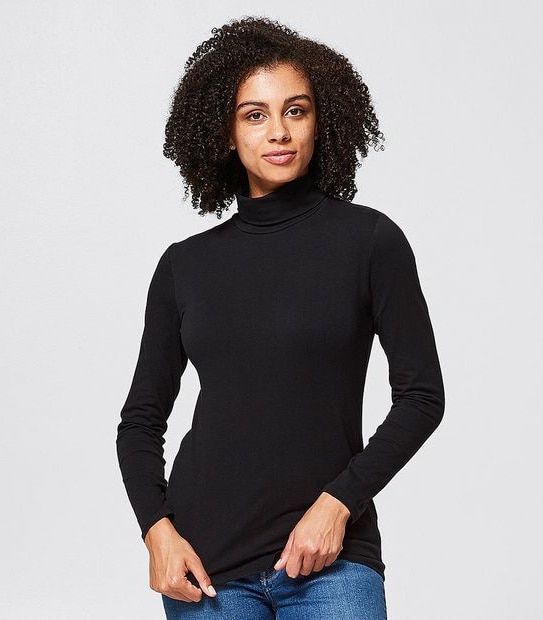 Casual Skivvy - Black