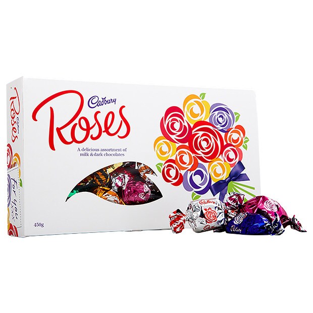 Cadbury Roses Boxed Chocolates 450g Target Australia
