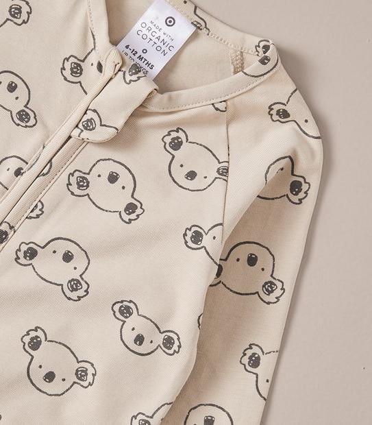 Baby Organic Cotton Footless Coverall