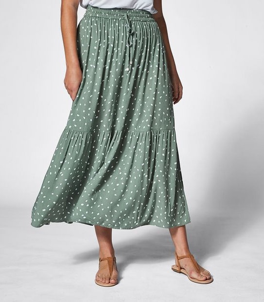 Maxi Skirt with Split