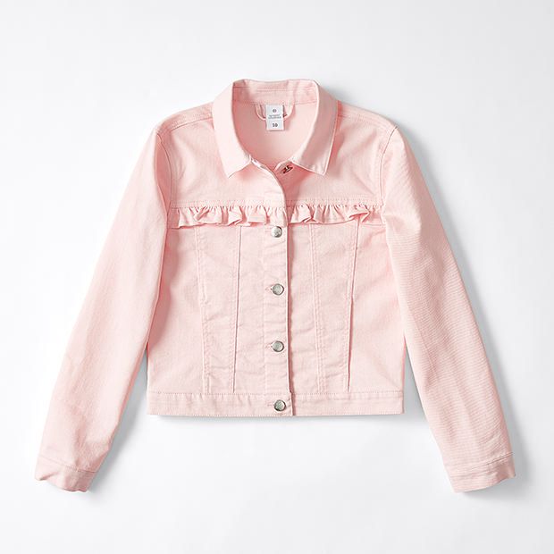 Ruffle Denim Jacket Ruffle Denim Jacket