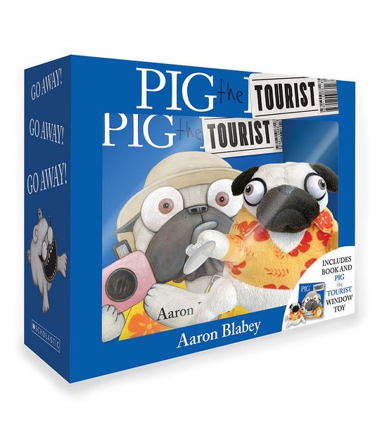 Pig The Tourist Box Set With Plush - Aaron Blabey