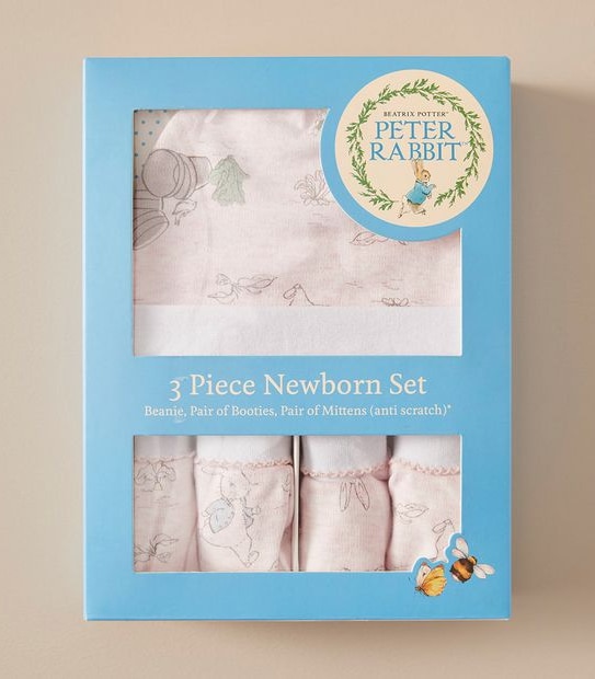 Peter Rabbit 3 Piece Newborn Set