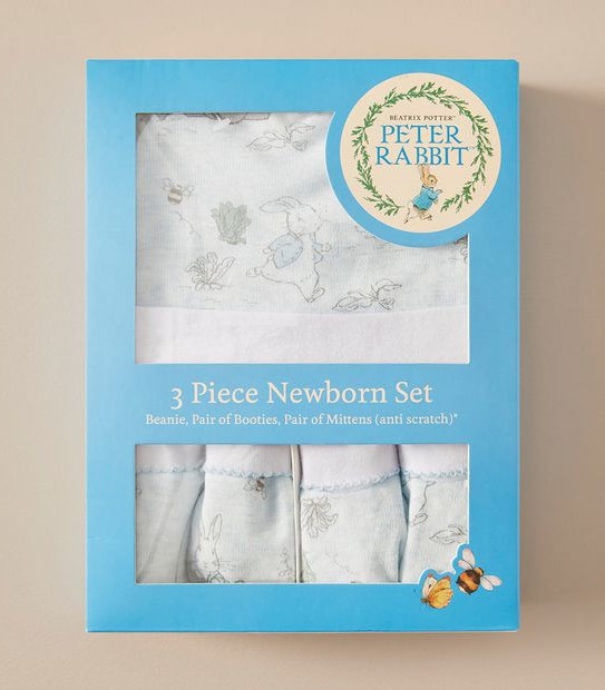 Peter Rabbit 3 Piece Newborn Set