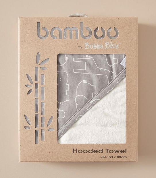 Bubba Blue Bamboo Hooded Towel