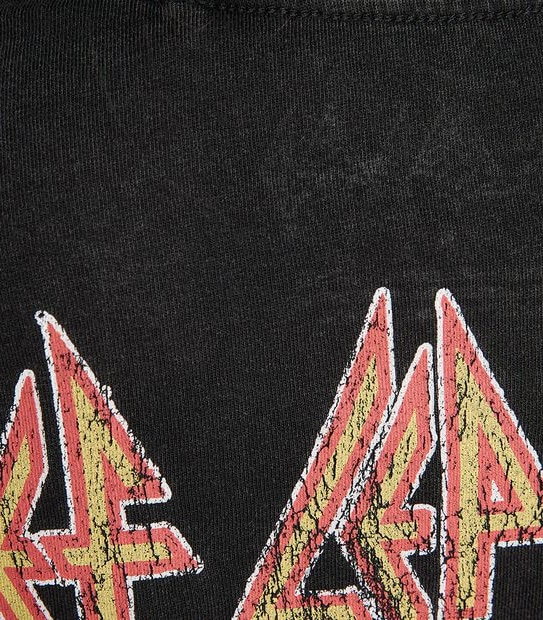 Def Leppard Adrenalin Crew Neck Boxy T-Shirt