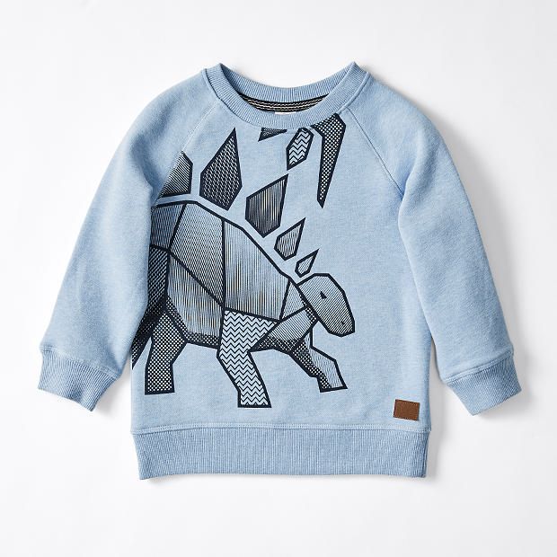 Dino Geo Print Fleece Jumper Target Australia