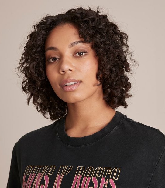 Guns 'n' Roses 1987 Tour Crew Neck Boxy T-Shirt