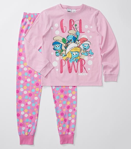 Smurfs Jersey Pyjama Set