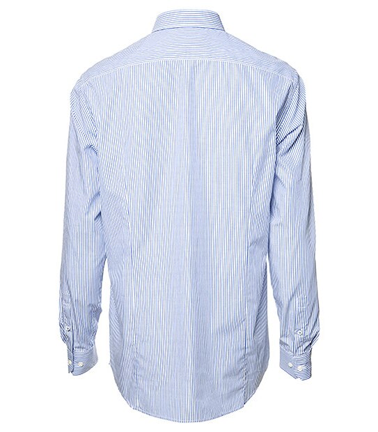 Limited Editions Australian Cotton Shirt - Blue Stripes 2 of 3