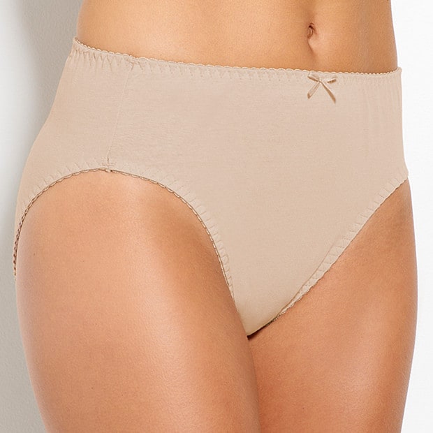 essentials Cotton High Cut Briefs - Skin essentials Cotton High Cut Briefs - Skin