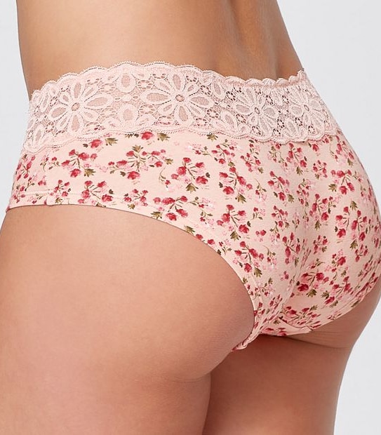 Lily Loves 3 Pack Geo Lace Boyleg Briefs; Style: LBL6443 4 of 6