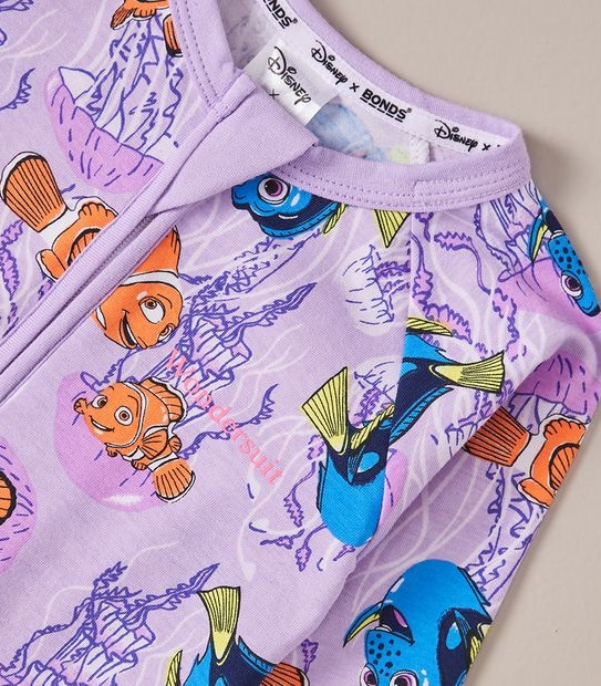 BONDS X DISNEY NEEMO WONDERSUIT COVERALL BWR8T G2Z