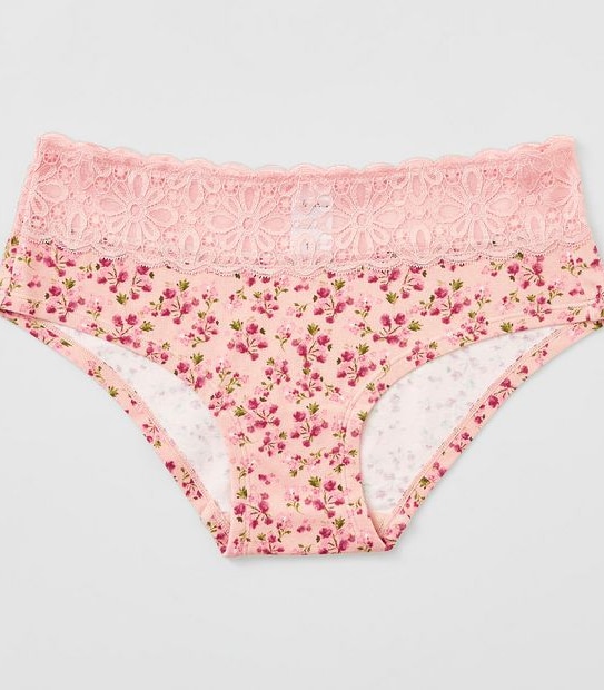 Lily Loves 3 Pack Geo Lace Boyleg Briefs; Style: LBL6443