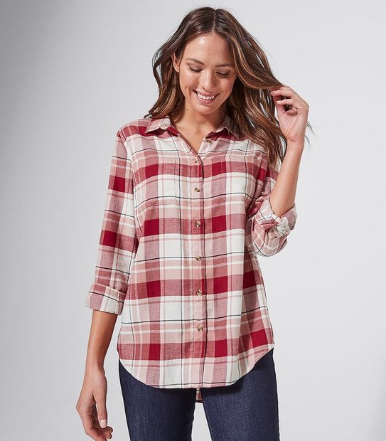 Cora Shirt - Rust Red