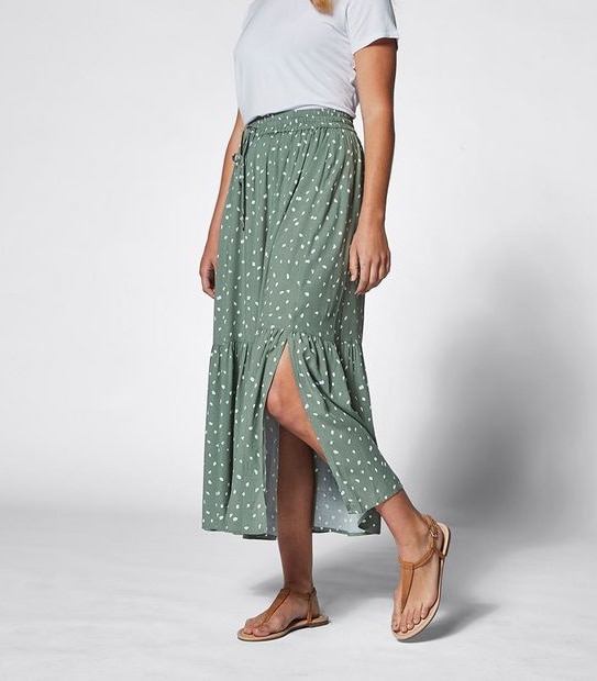 Maxi Skirt with Split