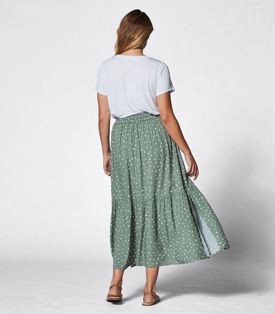 Maxi Skirt with Split