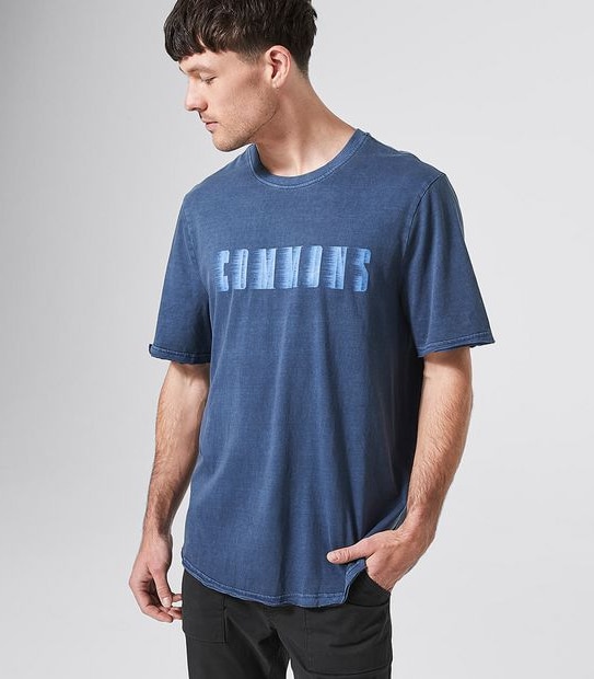 Commons Logo T-Shirt - Blue + White 