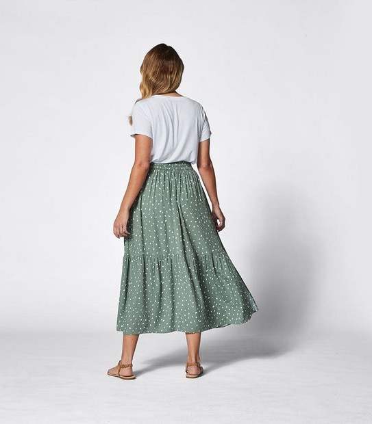 Maxi Skirt with Split