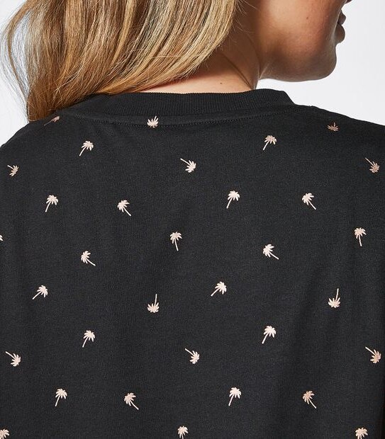 Addison Metallic Print T-Shirt