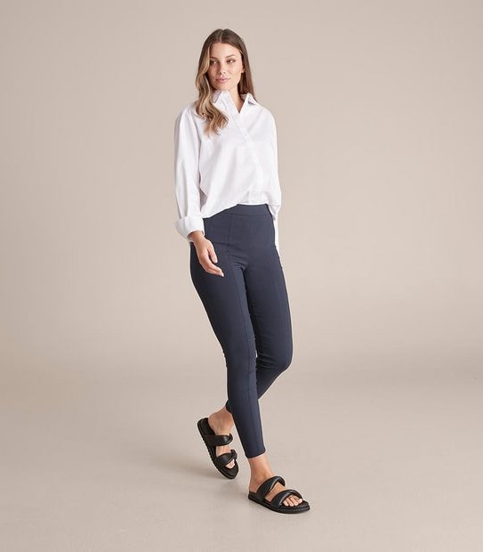 Preview Skinny High Rise Bengaline Treggings