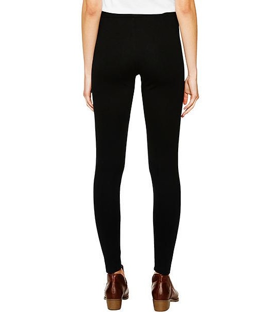 Full Length Ponte Leggings - Black