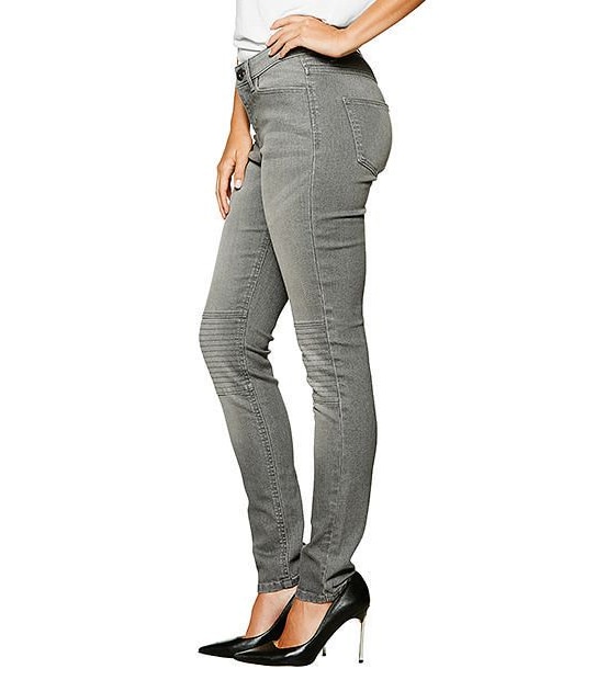 Lily Loves Biker Jeans - Grey