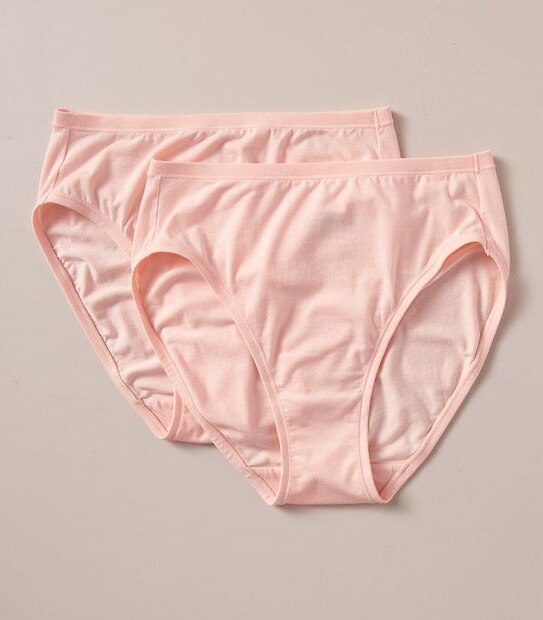 2 Pack Bamboo High Cut Briefs; Style: LHF12987