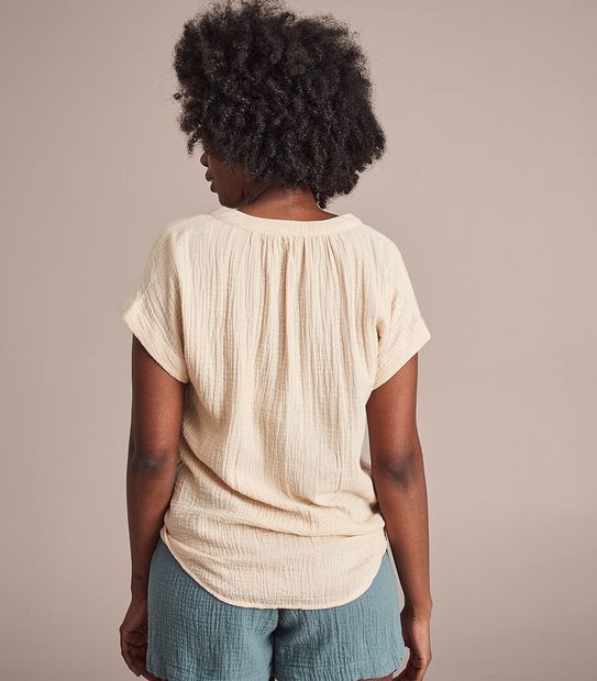 Dallas Double Cloth Top