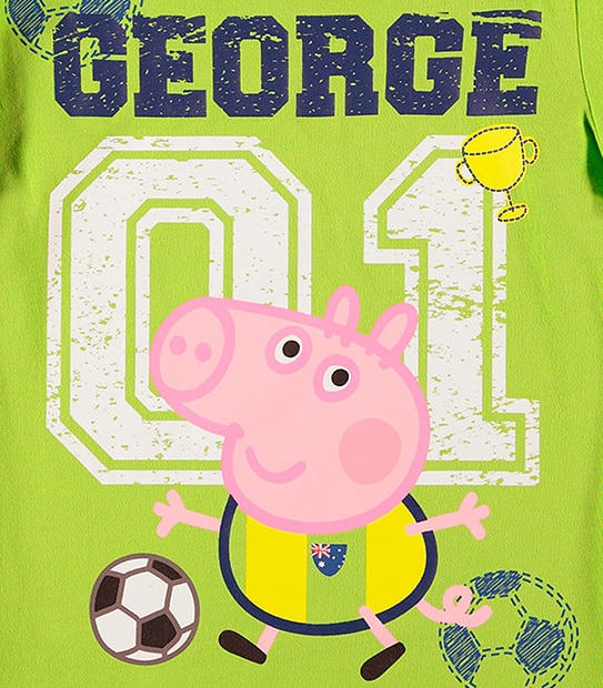 Boys' George Pig Short Sleeve T-Shirt 2 of 3