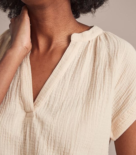 Dallas Double Cloth Top