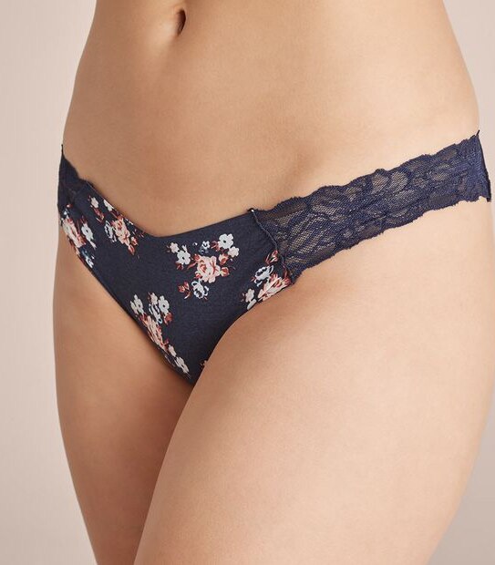 Lily Loves Lacey No Show Brazillian Briefs