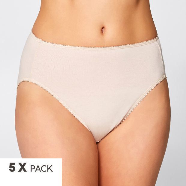 5 Pack High Cut Briefs 5 Pack High Cut Briefs