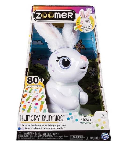Zoomer Hungry Bunny Assorted